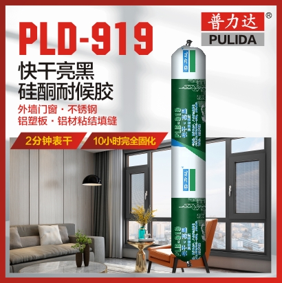 PLD-919 快干亮黑硅酮耐候膠