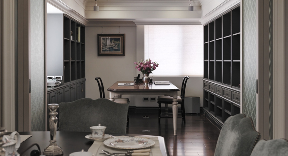 石家莊裝修案例同祥城 美式風格 178平