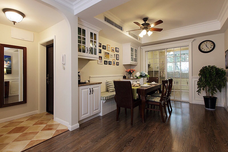 石家莊裝修案例新興花語原鄉(xiāng) 美式風(fēng)格 134平