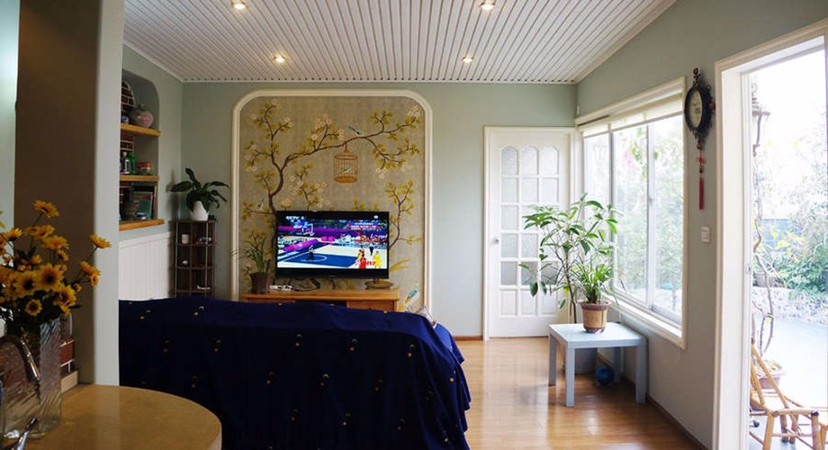 石家莊裝修案例想象國際 田園風(fēng)格 74平