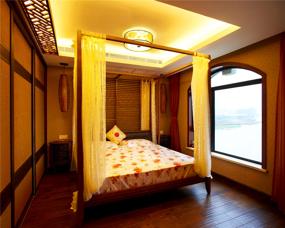 石家莊裝修案例遠(yuǎn)洋晟庭 東南亞風(fēng)格 171平