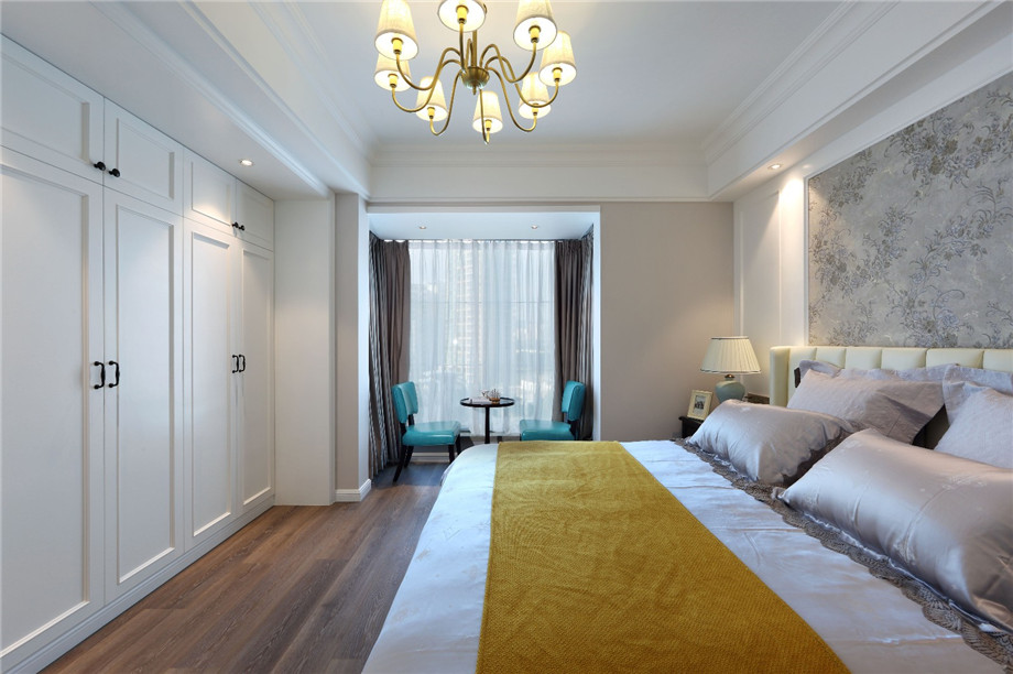 石家莊裝修案例想象國際 美式鄉(xiāng)村風(fēng)格 137平