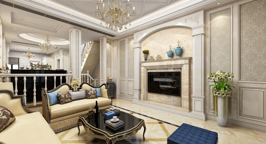 石家莊裝修案例融創(chuàng)臻園壹號 北歐風格 135平