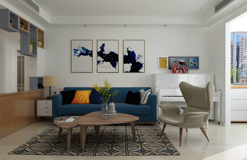 簡單四步，學(xué)會沙發(fā)背景墻裝修！